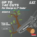 Makita akkus mini láncfűrész – 6. kép